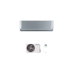 Climatiseur Mural Réversible PANASONIC Etherea XZ 3,5 kW Gris argenté - Mono-split Inverter R32 Wi-Fi (CS-XZ35ZKEW / CU-Z35ZKE)