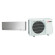 Climatiseur Mural Réversible MITSUBISHI Electric Design EF 2,5 kW Argent - Mono-split R32 Wi-Fi (MSZ-EF25VGKS / MUZ-EF25VG)