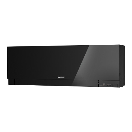 Unité intérieure murale MITSUBISHI Electric Design EF 2,5 kW Noir pour Multi-split - Wi-Fi intégré (MSZ-EF25VGKB)
