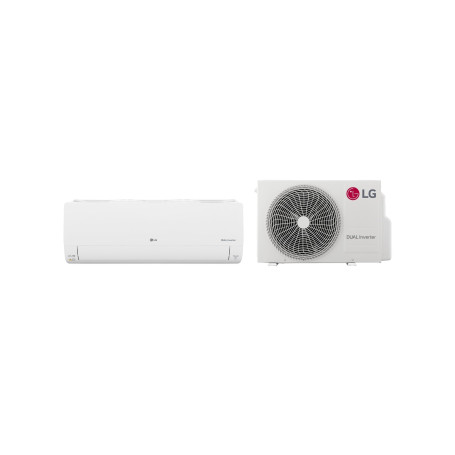 Climatiseur Mural Réversible LG DUALCOOL Special EC 3,5 kW - Mono-split Inverter R32 Wi-Fi intégré (S12EC.NSJS)