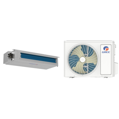 Climatiseur Gainable Réversible GREE U-Match 5,3 kW - R32 (GUD50P1/A-S / GUD50W1/NhA-S)