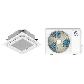 Climatiseur Cassette Réversible GREE U-Match 7,1 kW - R32 (GUD71T1/A-S / GUD71W1/NhA-S)