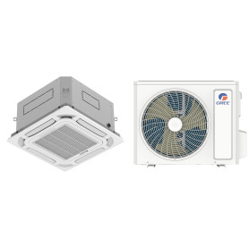 Climatiseur Cassette Réversible GREE U-Match 3,5 kW - R32 (GUD35T1/A-S / GUD35W1/NhA-S)