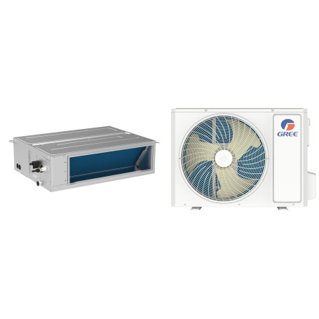 Climatiseur Gainable Réversible GREE U-Match 7,1 kW - R32 (GUD71PH1/A-S / GUD71W1/NhA-S)