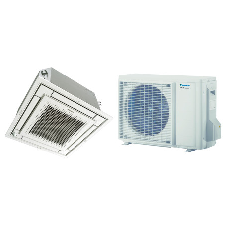 Climatiseur Cassette Réversible DAIKIN Sky Air Fully Flat 5 kW - R32 (FFA50A9 / RZAG50B)