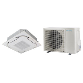 Climatiseur Cassette Réversible DAIKIN Sky Air Round Flow 5 kW - R32 (FCAG50B / RXM50A)