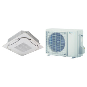 Climatiseur Cassette Réversible DAIKIN Sky Air Round Flow 3,5 kW - R32 (FCAG35B / RZAG35B)