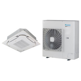 Climatiseur Cassette Réversible DAIKIN Sky Air Round Flow 13,4 kW Triphasé - R32 (FCAG140B / RZASG140MY1)