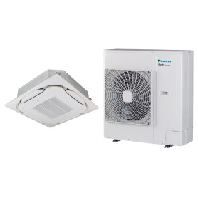 Climatiseur Cassette Réversible DAIKIN Sky Air Round Flow 13,4 kW Triphasé - R32 (FCAG140B / AZAS140MY1)