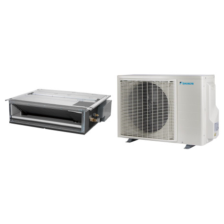 Climatiseur Gainable Réversible DAIKIN FDXM extra-plat 3,4 kW - R32 (FDXM35F9 / RXM35A)