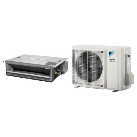 Climatiseur Gainable Réversible DAIKIN FDXM extra-plat 3,5 kW - R32 (FDXM35F9 / RZAG35A)