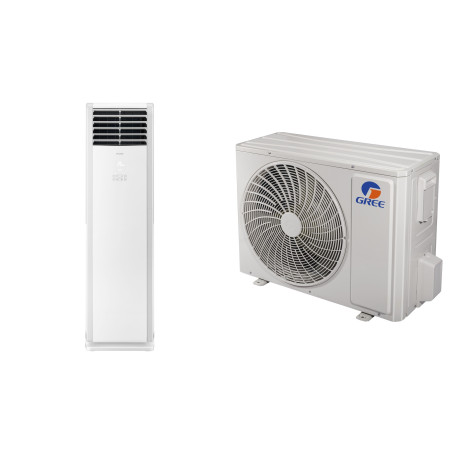 Climatiseur Colonne Réversible GREE T-Fresh 7,2 kW - R32 (GVH24AMXF-K6DNC7A/I / GVH24AMXF-K6DNC7A/O)