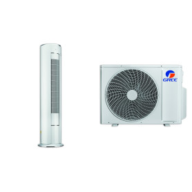 Climatiseur Colonne Réversible GREE I-Shine 7,1 kW - R32 (GVH24AKXF-K6DNC8A/I / GVH24AKXF-K6DNC8A/O)