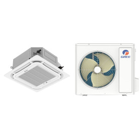Climatiseur Cassette Réversible GREE U-Match 13,4 kW - R32 (GUD140T1/A-S / GUD140W1/NhA-S)