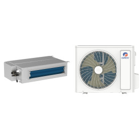 Climatiseur Gainable Réversible GREE U-Match 3,5 kW - R32 (GUD35P1/A-S / GUD35W1/NhA-S)