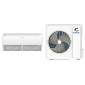 Climatiseur Plafonnier Réversible GREE U-Match 16 kW Triphasé - R32 (GUD160ZD1/A-S / GUD160W1/NhA-X)