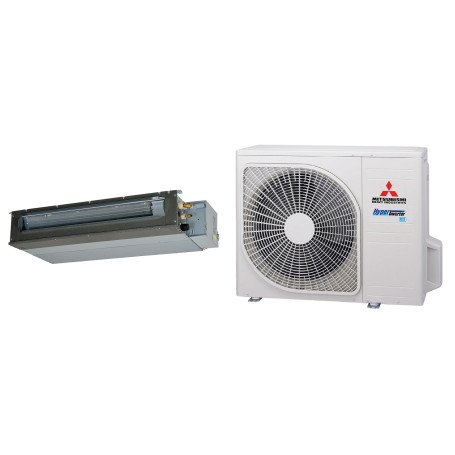 Climatiseur Gainable Réversible MITSUBISHI HEAVY SRR-ZS compact 5,6 kW - R32 (SRR60ZS-W / SRC60ZSX-W3)