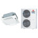 Climatiseur Cassette Réversible MITSUBISHI HEAVY FDT Hyper Inverter 10 kW - R32, pack complet (FDT100VH / FDC100VNX-W)