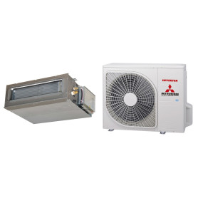 Climatiseur Gainable MITSUBISHI HEAVY FDU haute pression Standard Inverter 7,1 kW - R32, pack complet (FDU71VH / FDC71VNP-W)