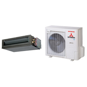 Climatiseur Gainable Réversible MITSUBISHI HEAVY FDUM Standard Inverter 10 kW - R32, commande incluse (FDUM100VH / FDC100VNP-W)