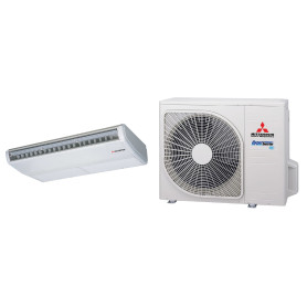 Climatiseur Plafonnier Réversible MITSUBISHI HEAVY FDE Hyper Inverter 5,6 kW - R32, commande incluse (FDE60VH / SRC60ZSX-W3)