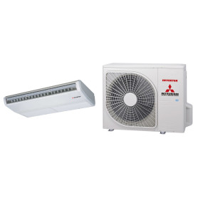 Climatiseur Plafonnier Réversible MITSUBISHI HEAVY FDE Standard Inverter 7,1 kW - R32, commande incluse (FDE71VH / FDC71VNP-W)