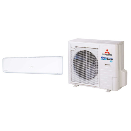 Climatiseur Mural Réversible MITSUBISHI HEAVY SRK-ZR Hyper Inverter 7,1 kW - R32 (SRK71ZR-W / FDC71VNX-W)