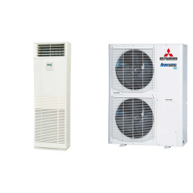 Climatiseur Colonne Réversible MITSUBISHI HEAVY FDF Hyper Inverter 10 kW Triphasé - R32 (FDF100VH / FDC100VSX-W)
