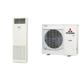 Climatiseur Colonne Réversible MITSUBISHI HEAVY FDF Micro Inverter 13,6 kW Triphasé - R32 (FDF140VH / FDC140VSA-W)