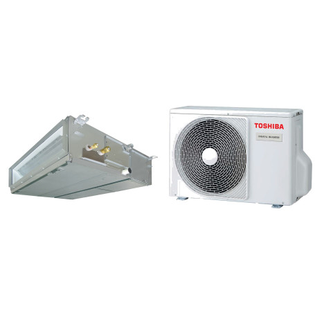 Climatiseur Gainable Réversible TOSHIBA Digital Inverter 5 kW - R32 (RAV-HM561BTP-E / RAV-GM561ATP-E)