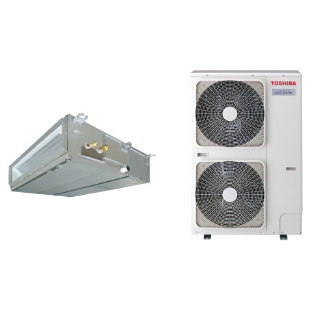 Climatiseur Gainable Réversible TOSHIBA Super Digital Inverter 10 kW Triphasé - R32 (RAV-HM1101BTP-E / RAV-GP1101AT8-E)