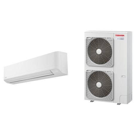 Climatiseur Mural Réversible TOSHIBA Super Digital Inverter 10 kW - R32 (RAV-HM1101KRTP-E / RAV-GP1101AT-E)