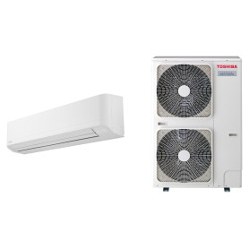 Climatiseur Mural Réversible TOSHIBA Super Digital Inverter 10 kW Triphasé - R32 (RAV-HM1101KRTP-E / RAV-GP1101AT8-E)