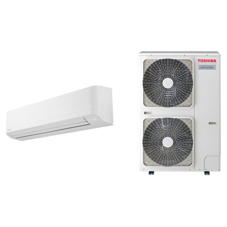 Climatiseur Mural Réversible TOSHIBA Super Digital Inverter 10 kW Triphasé - R32 (RAV-HM1101KRTP-E / RAV-GP1101AT8-E)