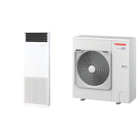 Climatiseur Colonne Réversible TOSHIBA Super Digital Inverter 7,1 kW - R32 (RAV-HM801FT-EN / RAV-GP801ATW-E)