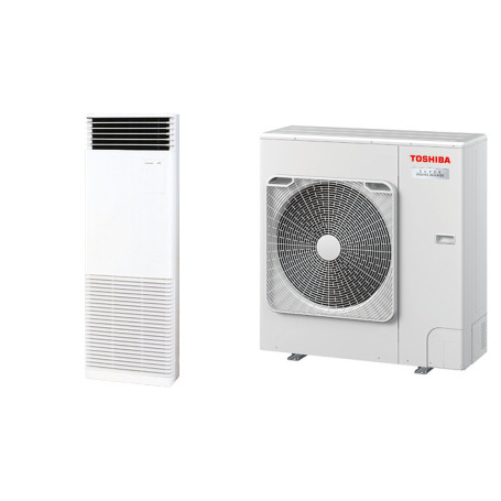 Climatiseur Colonne Réversible TOSHIBA Super Digital Inverter 7,1 kW - R32 (RAV-HM801FT-EN / RAV-GP801ATW-E)