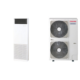 Climatiseur Colonne Réversible TOSHIBA Super Digital Inverter 14 kW Triphasé - R32 (RAV-HM1601FT-EN / RAV-GP1601AT8-E)