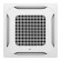 Climatiseur Cassette Réversible LG Standard Inverter 60 x 60 3,4 kW - R32, panneau inclus (CT12F.NR0 / UUA1.UL0)