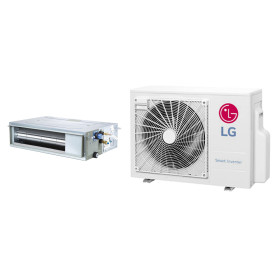 Climatiseur Gainable Réversible LG basse pression Standard Inverter 5 kW - R32 (CL18F.N60 / UUB1.U20)