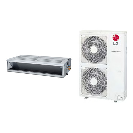 Climatiseur Gainable Réversible LG haute pression Standard Inverter 12 kW Triphasé - R32 (UM42F.N20 / UUD3.U30)
