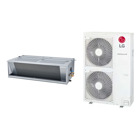 Climatiseur Gainable Réversible LG haute pression Standard Inverter 13,4 kW - R32 (UM48F.N30 / UUD1.U30)