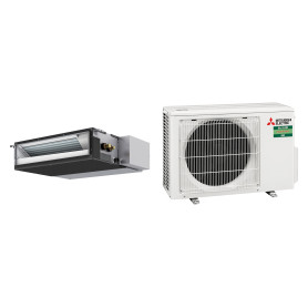 Climatiseur Gainable Réversible MITSUBISHI ELECTRIC Mr Slim SEZ-M 2,5 kW - R32 (SEZ-M25DA / SUZ-M25VA)