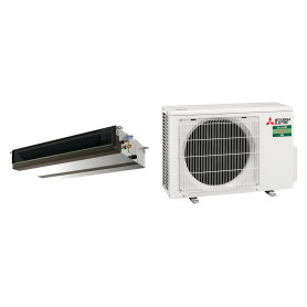 Climatiseur Gainable Réversible MITSUBISHI ELECTRIC Mr Slim PEAD-M 3,6 kW - R32 (PEAD-M35JAL / SUZ-M35VA)