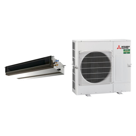 Climatiseur Gainable Réversible MITSUBISHI ELECTRIC Mr Slim PEAD-M 12,1 kW Triphasé - R32 (PEAD-M125JAL / PUZ-M125YKA)