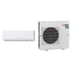 Climatiseur Mural Réversible MITSUBISHI ELECTRIC Mr Slim PKA-M 9,5 kW Triphasé - R32 (PKA-M100KAL / PUZ-M100YKA)