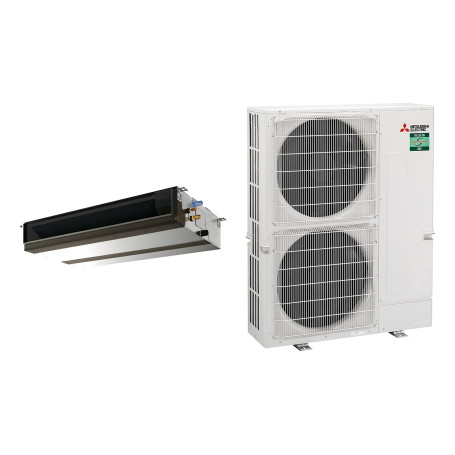 Climatiseur Gainable Réversible MITSUBISHI ELECTRIC PEAD-M Power Inverter 13,4 kW Triphasé - R32 (PEAD-M140JAL / PUZ-ZM140YKA)
