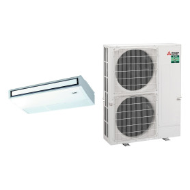 Climatiseur Plafonnier Réversible MITSUBISHI ELECTRIC PCA-M Power Inverter 13,4 kW - R32 (PCA-M140KA / PUZ-ZM140VKA)