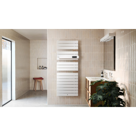 Sèche-serviettes THERMOR Allure 4 mât à droite 500 W - Cadre ouvert, connecté Wi-Fi