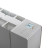 Radiateur à chaleur douce THERMOR Baléares 2 horizontal 1000 W - Fluide inertiel, programmable