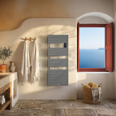 Sèche-serviettes THERMOR Riviera 2 500 W - Lames plates, connecté